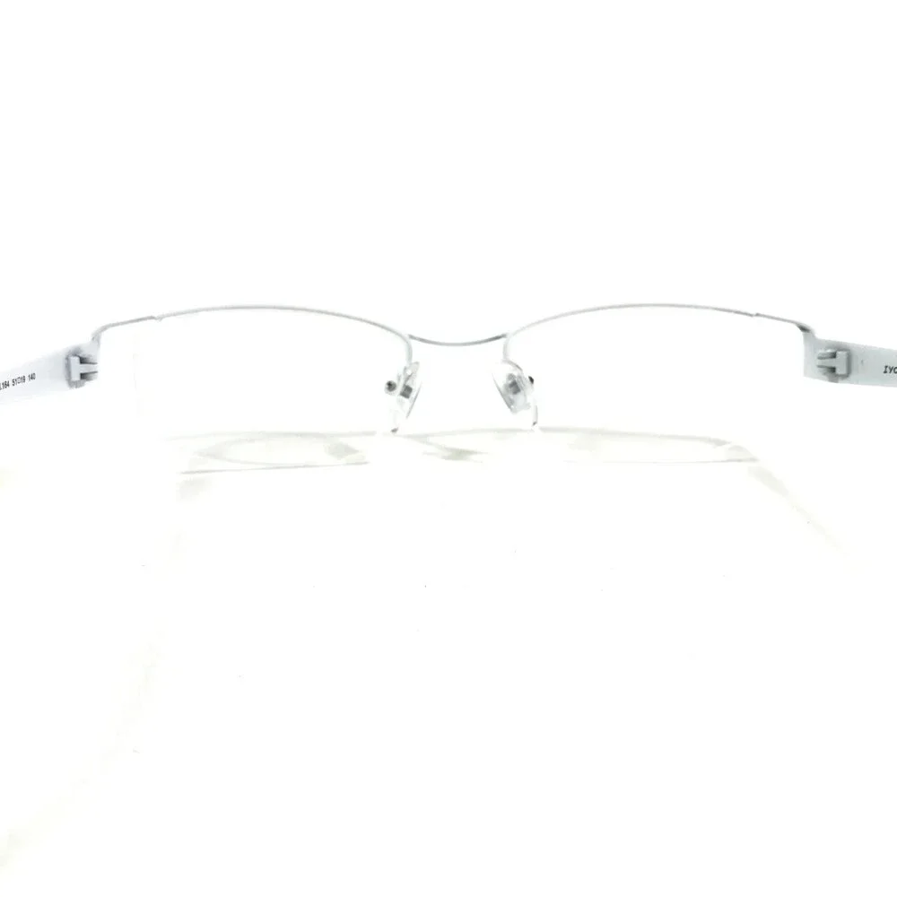 Iyoko-Inyake Eyeglasses Frames IY574 Col.164 Black White Rectangular 51-19-140